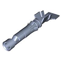 AMP Connectors - TE Connectivity 66358-2 (Cut Strip) Standard Circular Contacts III+ SKT 18-14 Cut Strip of 100