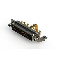 EDAC 629-21W1650-4ND Mixed Contact D-Sub Connectors Right-angle Power Combo D-Sub Connector