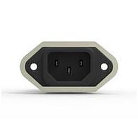 AMP Connectors - TE Connectivity 6EJT1F Inlets 6A, Extended flange .250 spade terminal