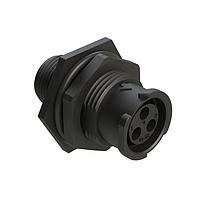 Amphenol SINE Systems FLS710N3S03 Connectors 3 POS JAM NUT RECEPT