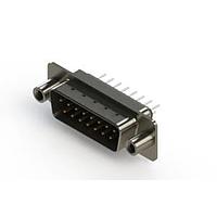 EDAC 627-015-220-248 D-Sub Connectors - Standard Density Vertical Metal Body D-Sub Connector