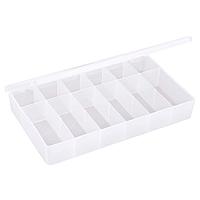 Flambeau T612 Multiple Compartment 12-Compartment Box 10 1/2" x 6 3/16" x 1 9/16" (26.67 x 15.72 x 3.97 cm)