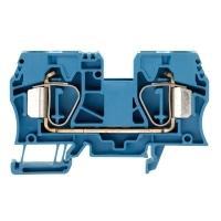 Weidmuller 1745240000 DIN Rail Terminal Blocks ZDU 16 BL
