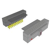 Samtec FFMD-10-T-20.00-01-N Flat Ribbon .050"  Tiger Eye  IDC Ribbon Cable Assemblies, Terminal/Socket