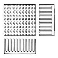 Wakefield Thermal 698-100AB Component Omnidirectional Pin Fin Heat Sink for 45mm BGA, 53.3x25.4mm
