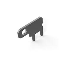 AMP Connectors - TE Connectivity 1217756-1 PC Tab 187 FASTON,TAB,TNBR