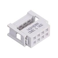 Amphenol CONEC 142A10209X Socket 10P SOCKET OPEN NO STRAIN RELIEF