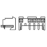 Molex 41815-0329 Socket Assembly KK 156 PCB Bottom 4Ckt No Ramp