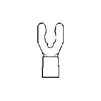 AMP Connectors - TE Connectivity 53235-2 Spade BUDG SPSPD 22-16COM 22-18MIL1/4