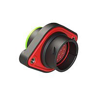 Amphenol SINE Systems AHDP02-18-21PN-SRA Receptacles 21 positions, sealed size 18