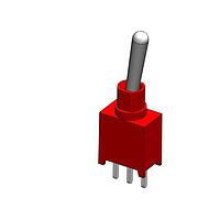 Dailywell 2AS1T1A01M2QES Toggle Switches SPDT ON-ON PC MOUNT