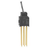 NKK Switches A22EW Process Sealed Subminiature Toggles DPDT ON-ON .394 FLAT EXTENDED PC .4VA