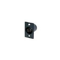 NEUTRIK NC4MP-B Receptacles 4C MALE BLACK GOLD CONTACTS