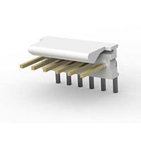 AMP Connectors - TE Connectivity 641216-6 Unshrouded FRICTION LCK HDR 6P R.A. Post gold