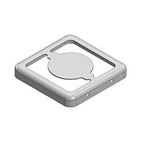 Masach Tech MS148-20F-NS EMI/RFI Shield Frame, Two-Piece 14.8 x 14.8 x 2mm Two-piece Drawn-Seamless RF Shield/EMI Shield FRAME (Nickel-Silver)