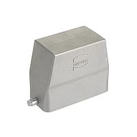 HARTING 19443100546 Headers & Wire Housings 10B INOX (Stainless Steel) Hood Side Entry, Single Lever, High Construction, M25