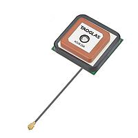 Taoglas AGVB.25A.07.0060A Antennas AGVB.25A  Accura Series GPS L1 / L5  BeiDou B1 Active Stacked Patch Antenna