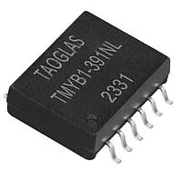 Taoglas TMYB1-391NL Transformer with Common Mode Choke BMS Transformers with CMC, 12 pin SMT, T+CMC, Dual Channel, 1500VDC , Automotive grade, IATF 16949
