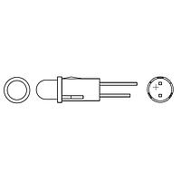 Dialight 558-6003-001F Indicators LED SNAP-IN PANEL IND. BLUE