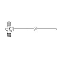 Amphenol LTW SS-040400-MF0-TSA02 Sensor Cables / Actuator Cables M12 CONN MF CONN MF PIN