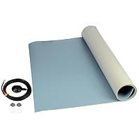 SCS 82A3 Anti-Static Control Products MAT ROLL, 3-LAYER VINYL, 8200 SERIES, GRAY, 0.140"x48"x50'