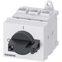 SIEMENS 3LD22300TK11 Rotary DISC SW 32A KNOB DIST BOARD BLK 3P