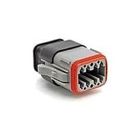 Amphenol SINE Systems AT06-08SA-SR2GY Connectors 8-WAY PLG F CON W/.053-.120 RSEAL