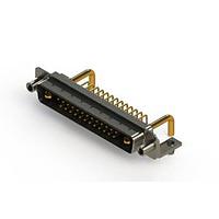 EDAC 629-27W2650-2TD Mixed Contact D-Sub Connectors Right-angle Power Combo D-Sub Connector