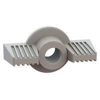 Essentra Components 0625020DECOWN Wing Nut Deco Wing Nut, 1/4-20 Thread, 17/32 Height