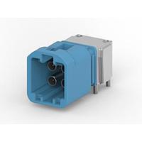 AMP Connectors - TE Connectivity 2304168-3 Signal 4P MATE-AX, HDR ASSY,90 DEG,COD C