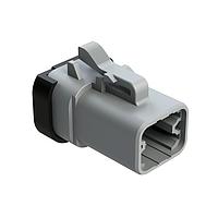 Amphenol SINE Systems ATP06-4S-MM01 Connectors 4 POS PLUG FEMALE