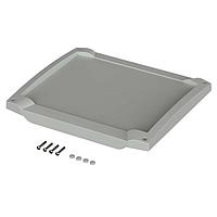 BOPLA 20201335 Covers COVER, FRONT, BOCARD, 299 X 203 X 19MM, MEM, SURFACE, ABS, LIGHT GRAY, BCD 200 OT-F-7035