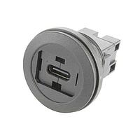 HARTING 09454522912 Type C to Type C hart-por USB Type C-C coupler black