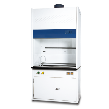 Laboratory fume hood used for chemical handling and ventilation safety