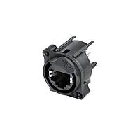 NEUTRIK NE8FAV-ESD Connectors CAT5 A series - PCBV - asymmetric non-metallic push tab