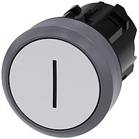SIEMENS A6X30137171 Flat Button PUSHBUTTON. WHITE