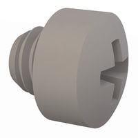 Essentra Components 011032WF012 Phillips Fillister Phillips Screw, #10-32 Thread, 1/8 Lg