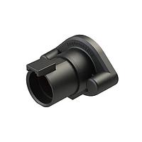 Amphenol SINE Systems ATHD04-1-4P-L013 Receptacles 1Pos Rcp Flsh Fng Mt Pn 100A/1000V EnvSld