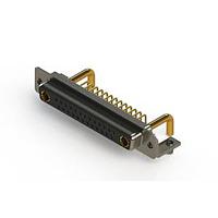 EDAC 630-27W2250-3NB Mixed Contact D-Sub Connectors Right-angle Power Combo D-Sub Connector