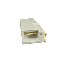 Amphenol FCI 95736-108LF Headers Clincher&trade; Flex Connectors, Right Angle Header, Single row, 8 Positions, 2.54mm (0.100in) Pitch