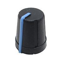 Eagle Plastic Devices 450-4743 Knobs & Dials SOFT TCH SH BK/BL