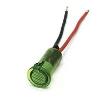 Dialight 655-1204-103F Indicators 0.5in SnapIn PCB FLAT GREEN
