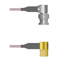 Amphenol Custom Cable Q-0F03V000H011i RF Cable Assemblies BNC-RP/SMB-RP G142 11I
