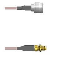 Amphenol Custom Cable Q-2J031000H084i RF Cable Assemblies N-SP/SMA-SJB G142 84I