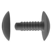 Essentra Components 8502440901VR Male / Female Ratchet Rivet SNAP FASTNR D30/FEM.6/L44 BLK