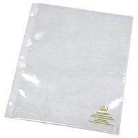 Protektive Pak 47120 Anti-Static Control Products SF CLEAR 3.0 MIL  9-1/2 X 11 OD, 8.625 X 11 ID, 100/PK