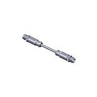 Amphenol LTW MSDS04ML-SDSML-SE003 Sensor Cables / Actuator Cables M12 Circular Metric Connector, D Code, Metal, 4A, 04 pins, Male Connector, Male Contact, Straight-to-Straight, Screw Thread, Overmolded Double Ended, Length 3000mm, IP68 / IP69K