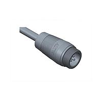Amphenol LTW 1CC-03BMMM-SL6A03 Sensor Cables / Actuator Cables Ceres, Middle Size, Plastic, 20A, 03 pins, Male Connector, Male Contact, Straight, Screw Thread, Overmolded, Length 3000mm, IP66