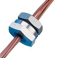 OMEGA PFTFS-8CU Vacuum & Pressure Plate Feedthroughs for Sealing Wire & Cable