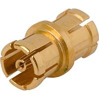 Amphenol SV Microwave 1132-4021 RF Adapters - In Series SMPM F to F Bullet (OAL 0.180in)